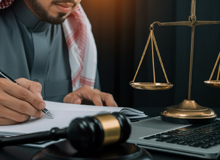 التمثيل القانوني ومباشرة القضايا